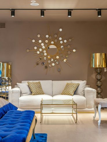 l'utilisation de la peinture bleu Majorelle dans la décoration